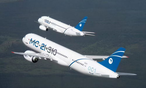 MS-21 y SJ-100