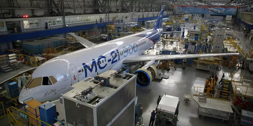 МС-21 на сборке