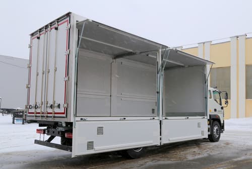 New "Promavto" van based on "Valdai 18"