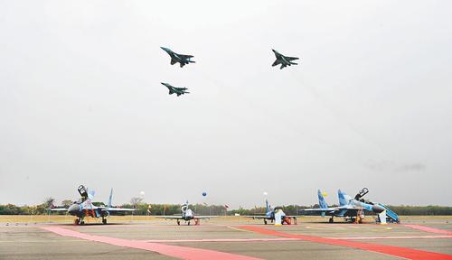 New Su-30SME aircraft in Myanmar