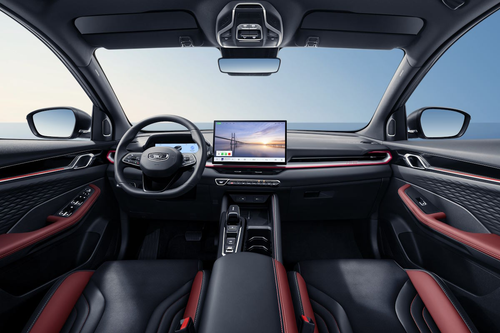 Interior del Belgee X50+
