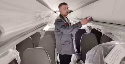 Cabin of Il-114-300
