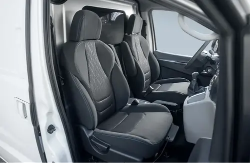 Interior of the cargo version of the Sollers SF1