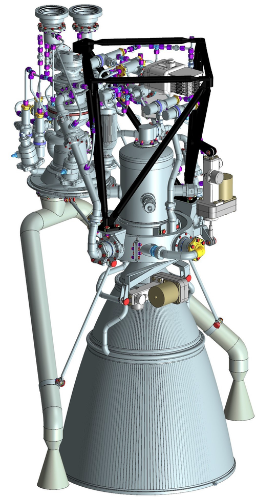 Esquema del motor NK-3
