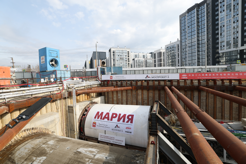 Construction of the metrotram