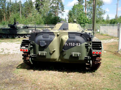 BMP-1 troop compartment