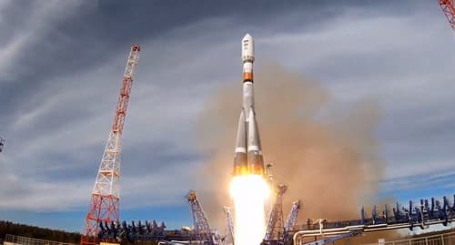 Запуск ракеты-носителя «Союз-2.1а»
