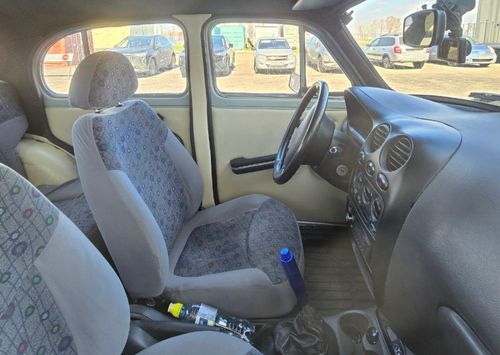 Moskvich-407 with a Daewoo Matiz interior