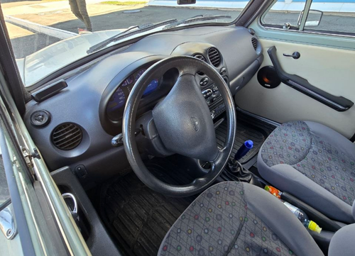 Moskvich-407 with a Daewoo Matiz interior