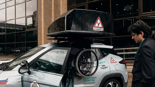 Moskvich 3 adaptado para personas con movilidad reducida