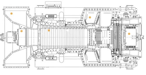 GT-009M turbine diagram