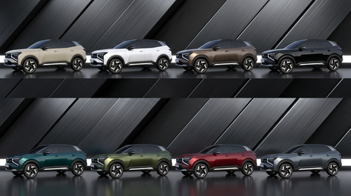 Colores del nuevo crossover Lada Azimut