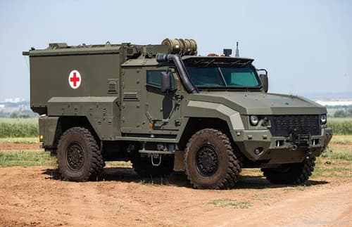 "Linza" ambulance on KamAZ chassis