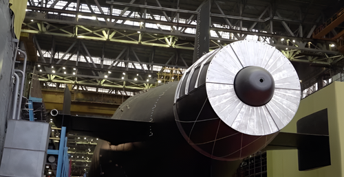 Submarino nuclear "Khabarovsk" del proyecto 09851