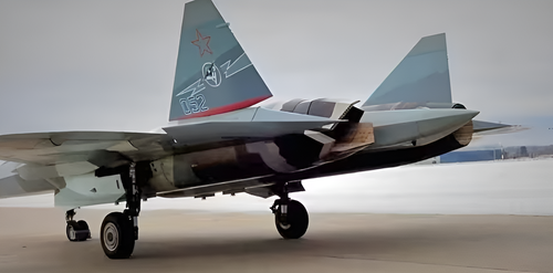 Su-57 con motores AL-41F1