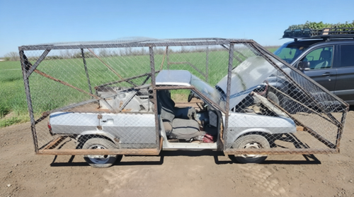 VAZ-21099 en versión antidrones