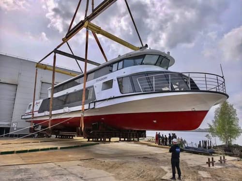 Electric vessel "Pushkin"