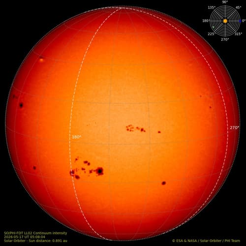 El lado oculto del Sol en el objetivo de Solar Orbiter