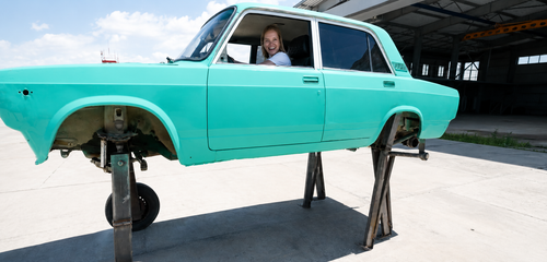 VAZ-2107 by the Krasnodar inventor