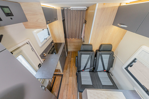 Interior de la autocaravana