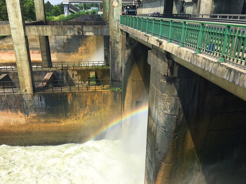 Esclusas del embalse de Krasnodar