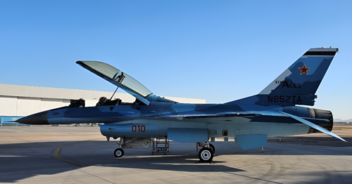 F-16 in Su-34 livery
