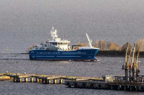 Pruebas del palangrero "Marlin" del proyecto MT1112XL en "Severnaya Verf"