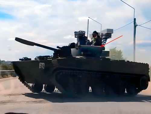 Primera foto del nuevo BMP-3