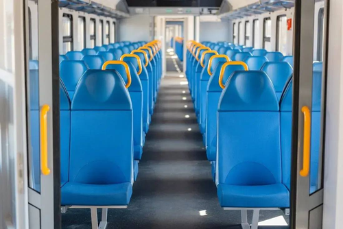 Interior de los vagones