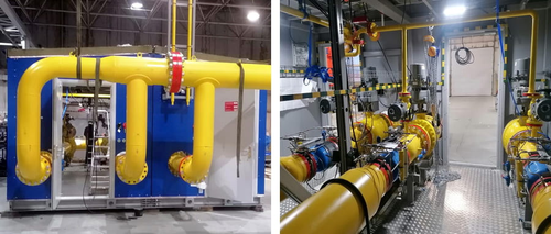 Unidad de reducción de gas en la Verkhnetagilskaya GRES