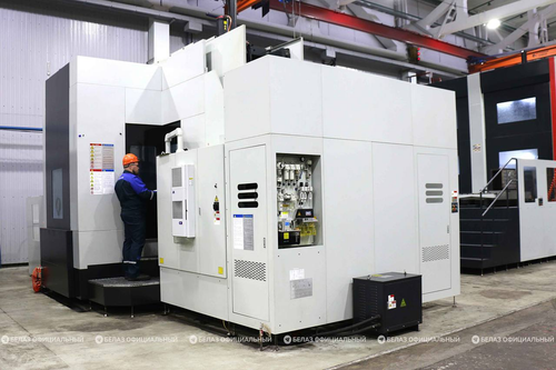 Nuevas máquinas CNC en la producción de BELAZ