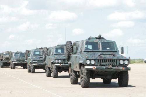 модернизированный&nbsp;ГАЗ-66 в бронеавтомобиль David