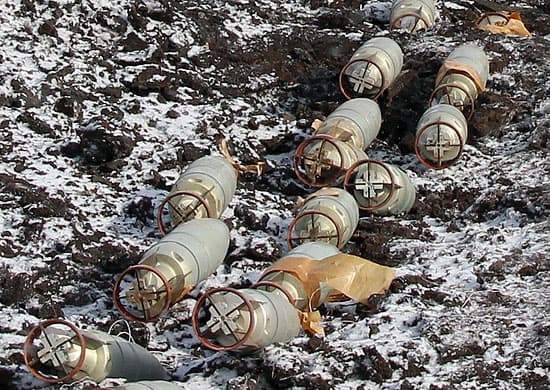 Полигон ЗВО с боеприпасами