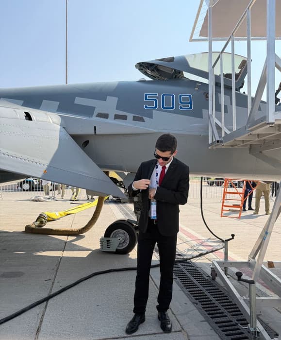 Cabina del Su-57E