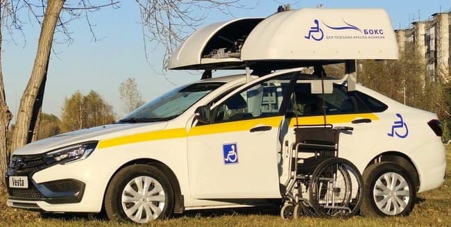 LADA Vesta с ручным управлением от компании «Промтех»