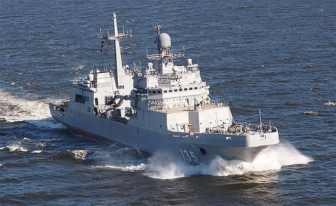 LST "Ivan Gren" - standard version of Project 11711<br>