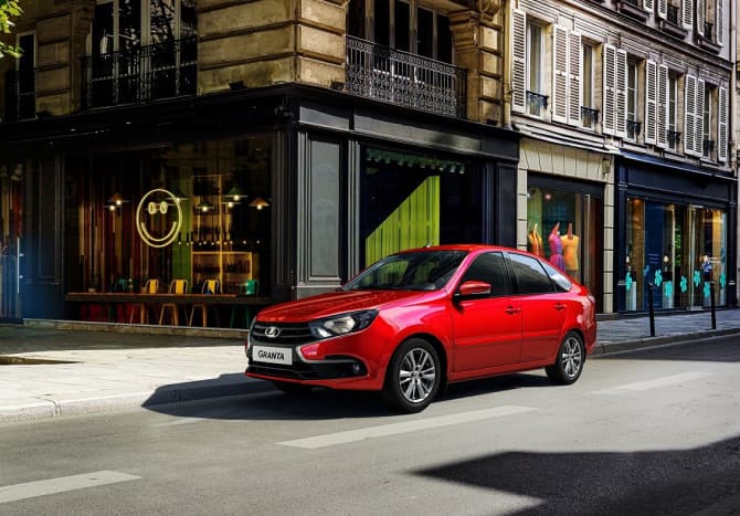 Lada Granta. Photo: AvtoVAZ