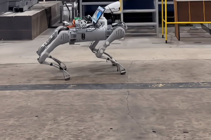 Робособака на предприятии&nbsp;«Северсталь-метиз» 