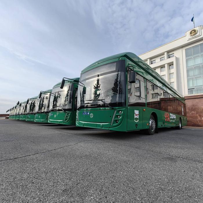 Gorozhanin trolleybus based on the MAZ-216 body