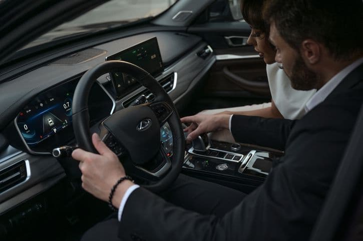 Салон&nbsp;автомобиля Chery