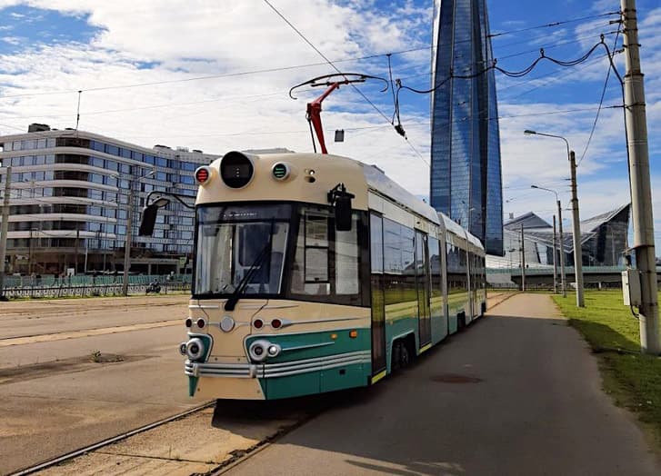 A total of 54 retro trams were intended to be purchased in St. Petersburg.