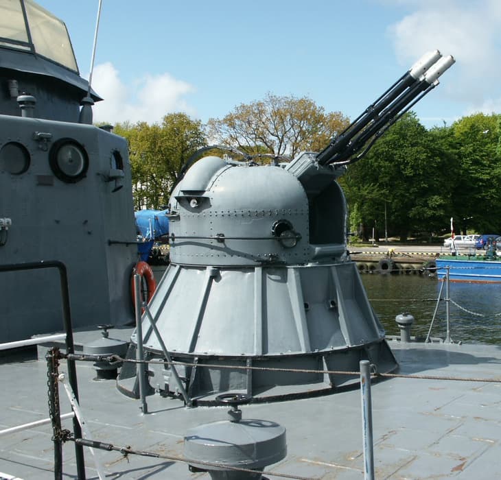 Naval automatic turret AK-230 (Illustrative photo)