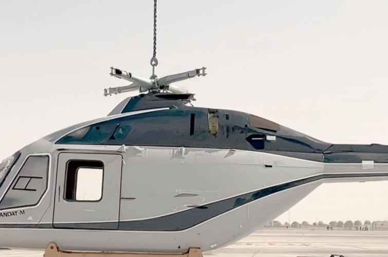 вертолёт «Ансат» прибыл на авиашоу