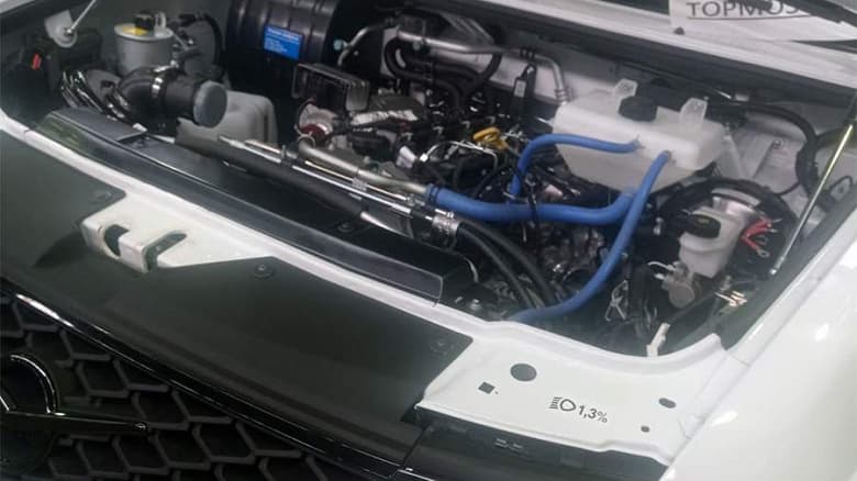 Кадры нового двигателя для&nbsp;УАЗ «Патриот»