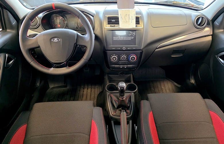Lada Granta Sport внутри