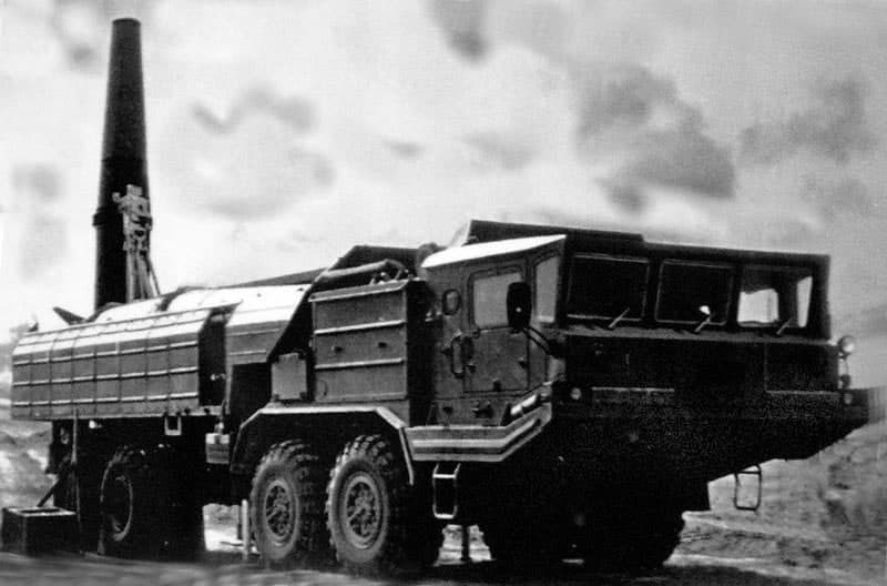 Первый образец пусковой установки комплекса «Искандер»