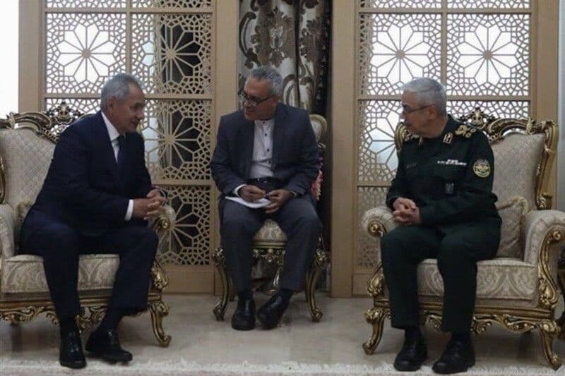 Встреча С. Шойгу с высшим командованием Ирана