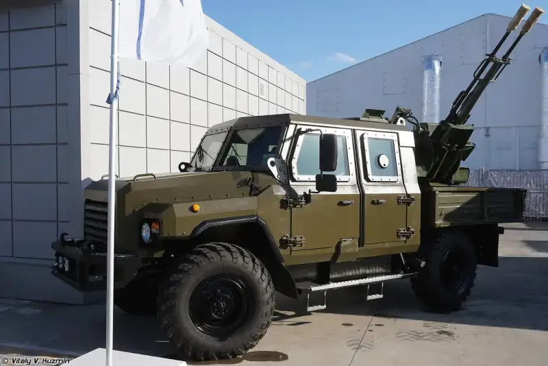 ГАЗ-66МБ с артиллерийской установкой ЗУ-23М-1