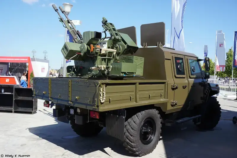 ГАЗ-66МБ с артиллерийской установкой ЗУ-23М-1