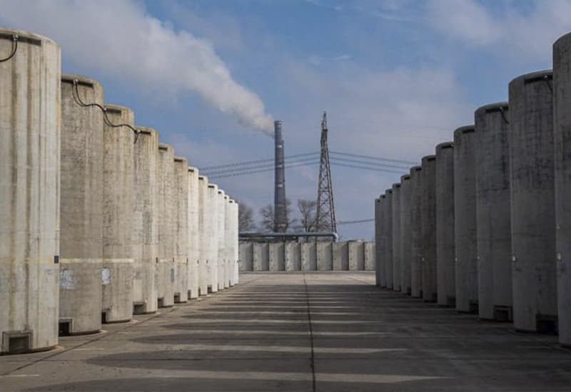 Dry spent nuclear fuel storage facility at ZNPP